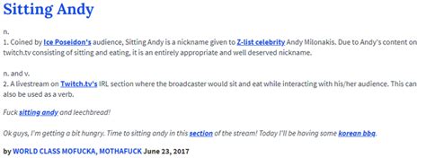 meme urban dictionary|Andy (Slang) .